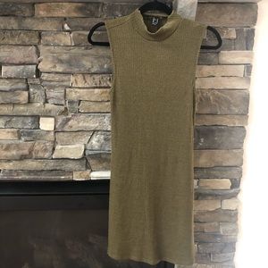 New olive green dress